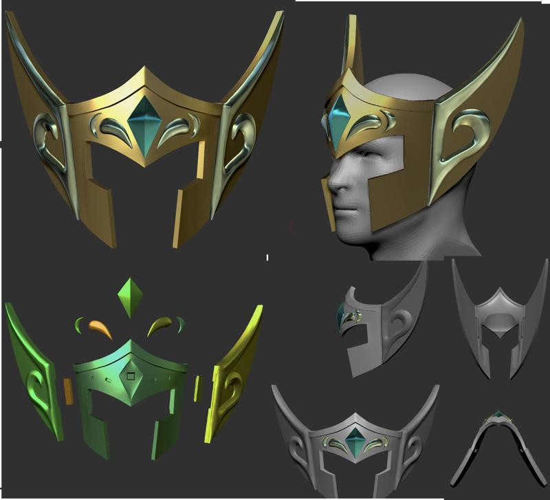 HI-DEF - Helmet Saint Seiya Aquarius - Acuario V2