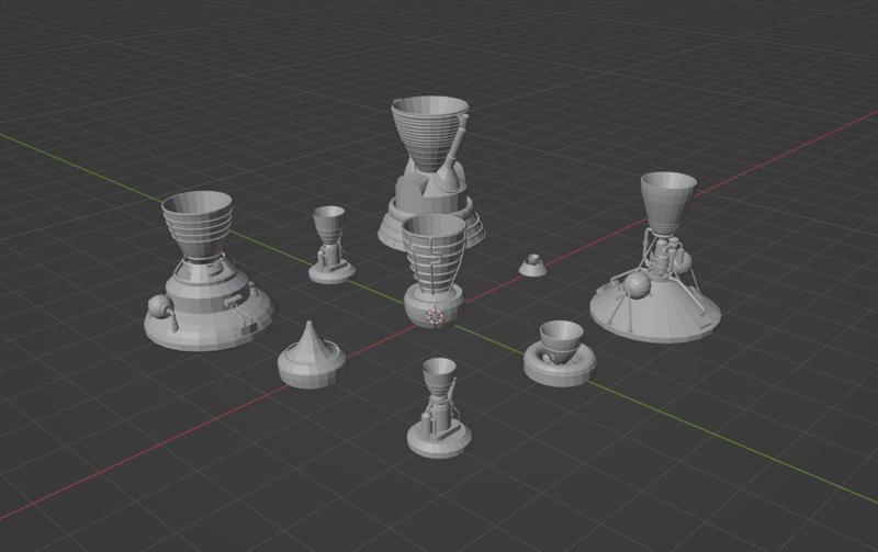 Kerbal Space Program 1.25m+2.5m Parts