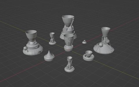 Kerbal Space Program 1.25m+2.5m Parts