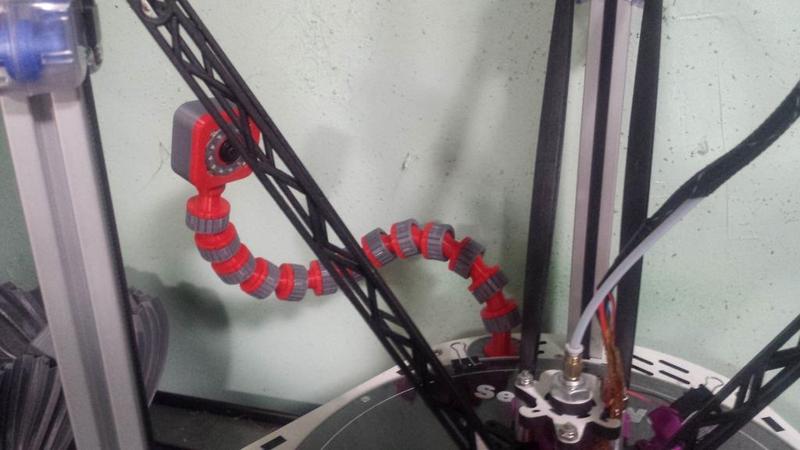 Camera Mount for bare USB Webcam Board (v3)