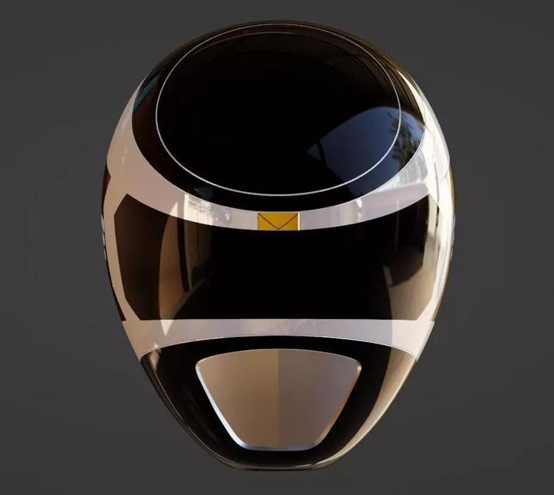 Power Rangers In Space Black Ranger Helmet