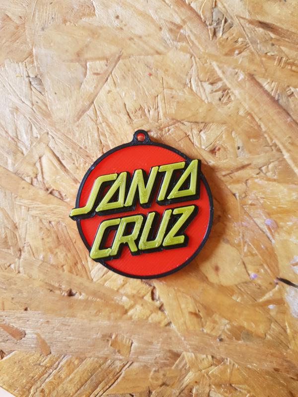 Santa Cruz Skateboards Keychain