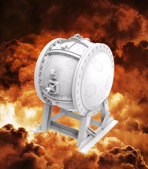 Oppenheimer Trinity Gadget Bomb 3D Print Miniature Kit