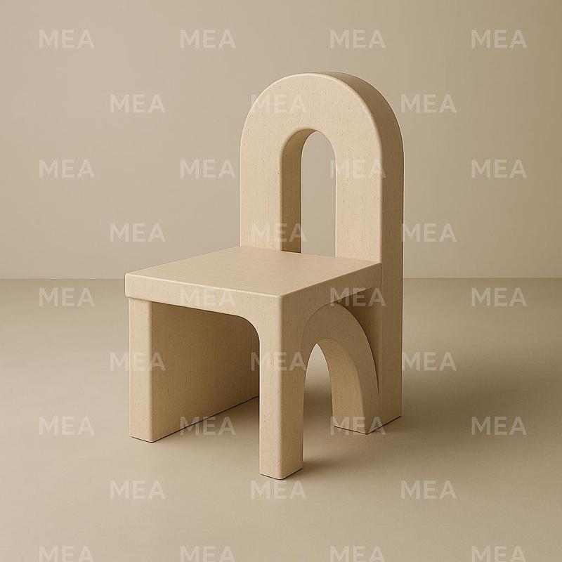 Minimalist Unsymmetrical Dining Chair