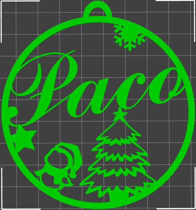 Paco" Christmas bauble