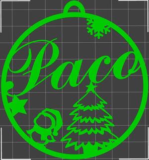 Paco" Christmas bauble