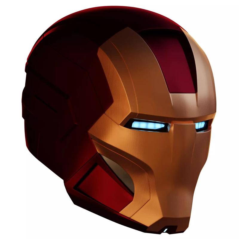 Ironman Mk16 Nightclub Helmet 3D Print Model with Inner Detail