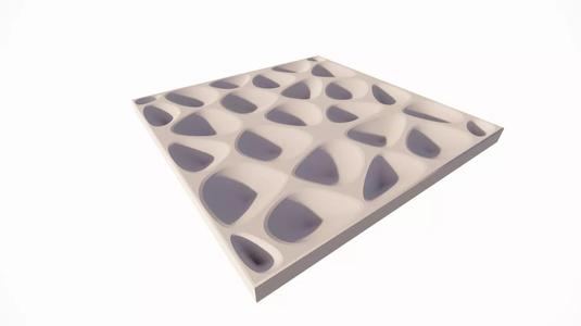 Math Object-Gyroid Voronoi