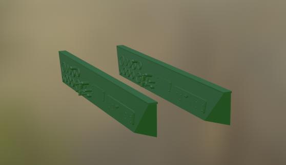 Dashboard Brockway b666 1:35 or other scales