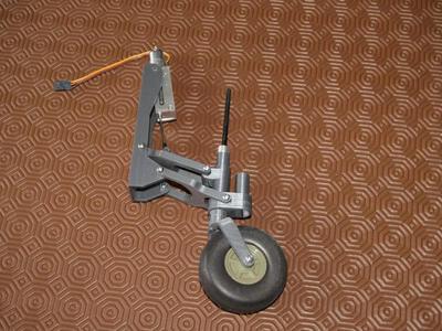 6th Scale retracting tailwheel assembly for FW-190 WW2 fighter