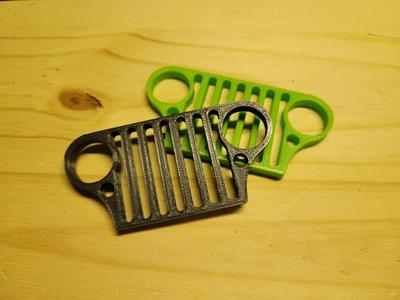 Jeep Grill Keychain Dongle