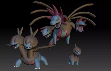 Pokemon Deino Zweilous Hydreigon