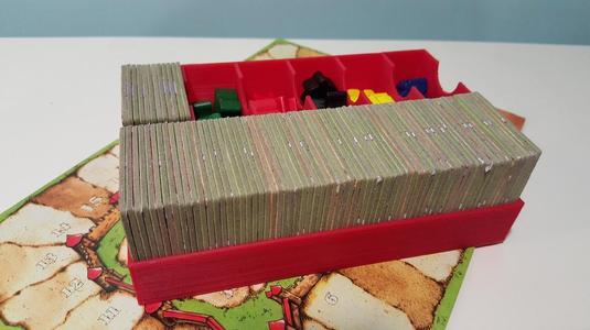 Carcassonne compact organiser/box