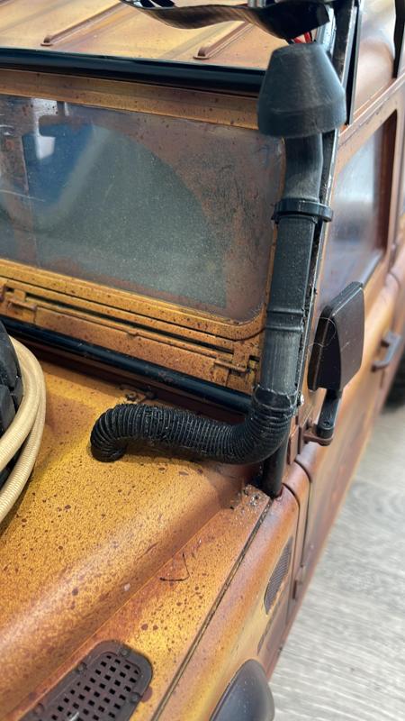 Land Rover Snorkel, Camel Trophy + Plates