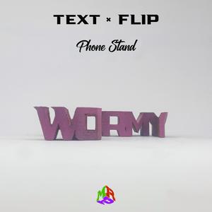 WORMY - The Text Flip phone stand