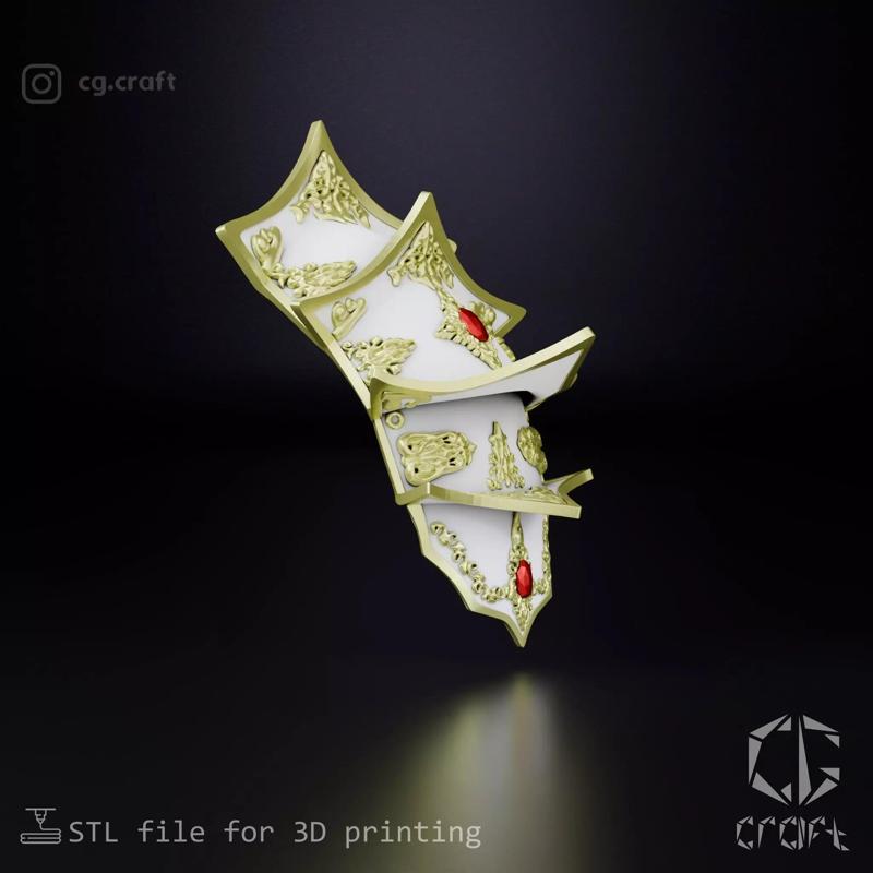 Vessels shoulder pad