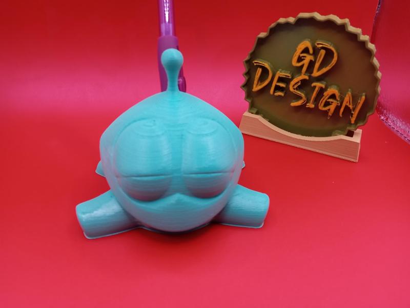 Om nom From Cut The Rope Pencil Holder