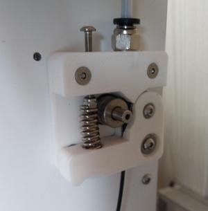 Bowden extruder fot flex material