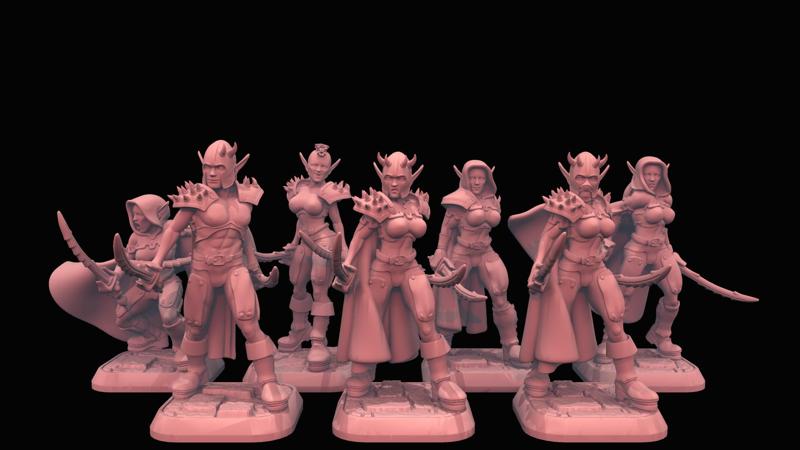 Dark Elves Pack 01