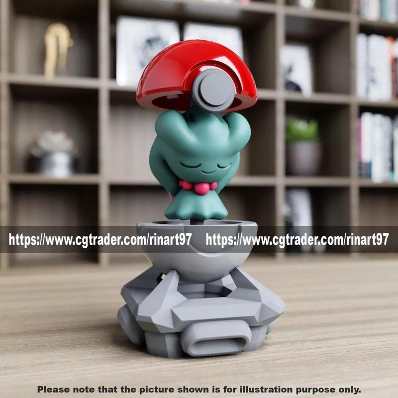 Misdreavus in the Pokeball from pokemon