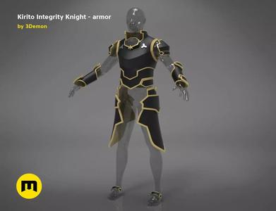 Kirito armor - Integrity Knight