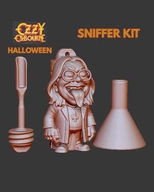 MINI SNIFFER CANISTER INHALER CANISTER - OZZY OSBOURNE HALLOWEEN