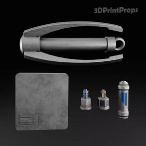 Kay Vess Accessories Grappling hook  Bacta vial Blaster modules