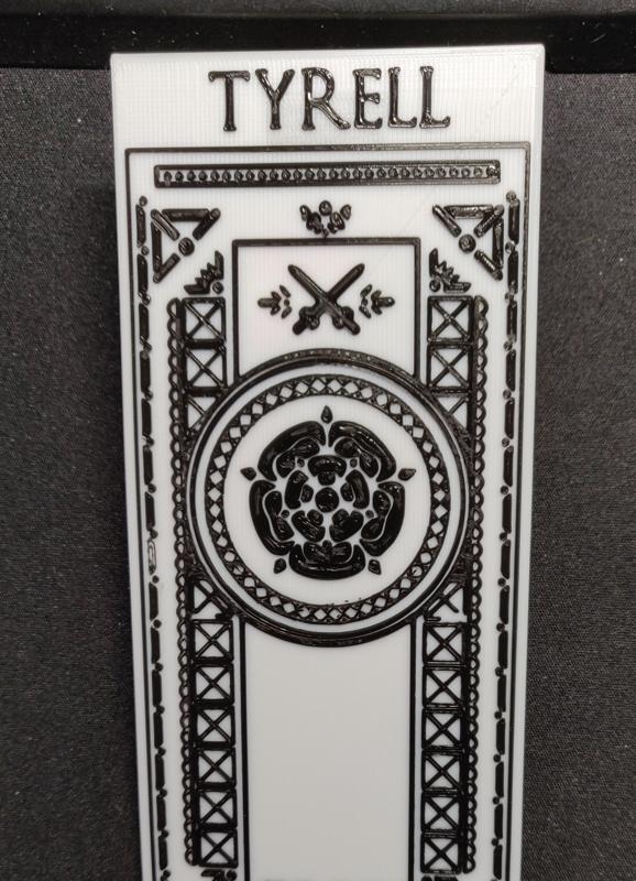 Banner house Tayrell, Game Of Thrones