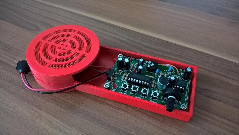 Housing for Velleman Kit "voice changer"