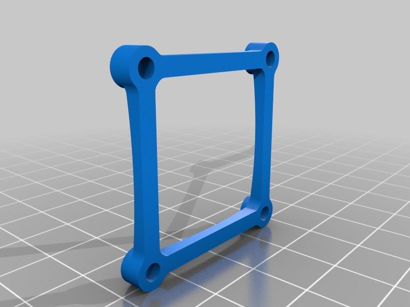 Mantis M-1 Standoff square for Naze/CC3D board 4mm (30,5)