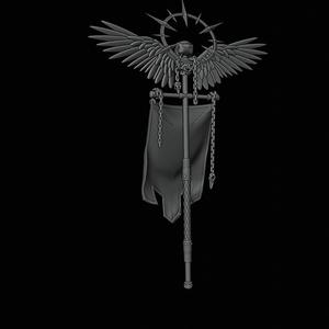 Raven Guard banner set