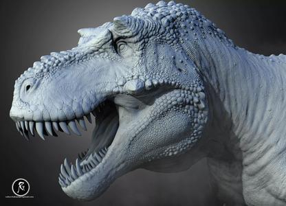 Tyrannosaurus rex Bulldozer Scotty