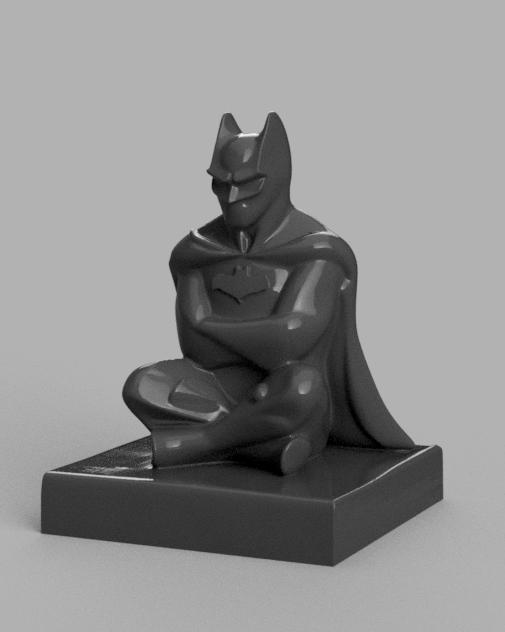 Batman Buddha Figur