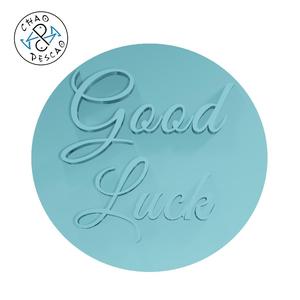 Good Luck - Stamp Embosser - Cookie - Fondant - Polymer Clay