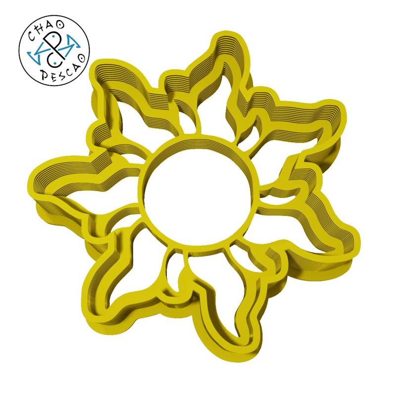 Sun - Tangled - Cookie Cutter - Fondant