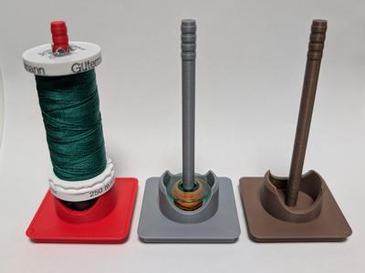 Thread and Bobbin Holder - Gridfinity (42mm) 1x1