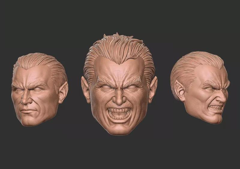 Black Adam Heads
