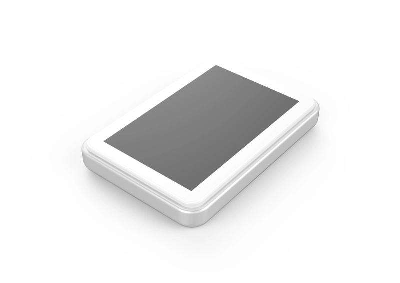Pad display design white