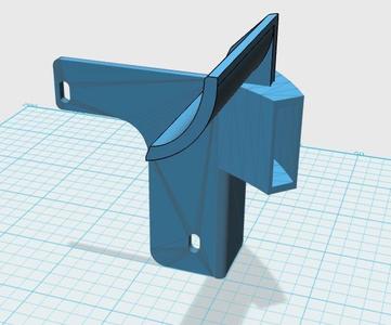 Upgrade cooling extruder frame Prusa i3 P802M Zonestar