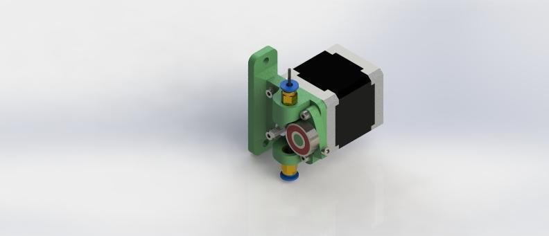 V/T-slot bowden extruder