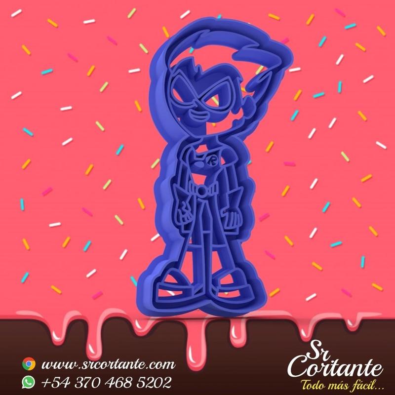 CUTTER COOKIE YOUNG TITANS - TEEN TITANS CUTTER OF COOKIES