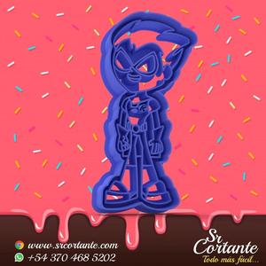 CUTTER COOKIE YOUNG TITANS - TEEN TITANS CUTTER OF COOKIES