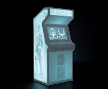 Tekken 3 Arcade Cabinet with Lithophane