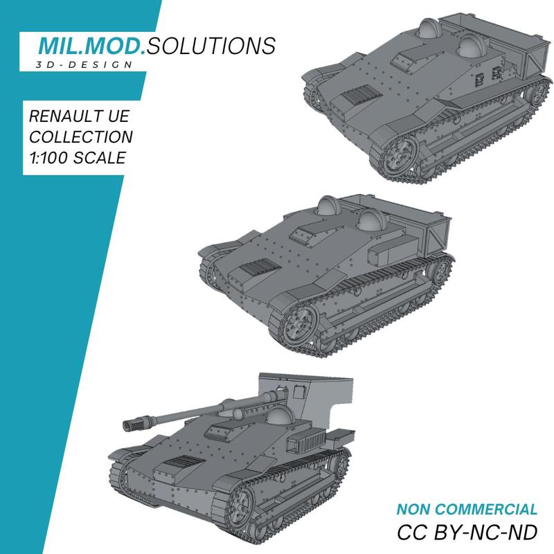 Renault UE Collection WW2 France