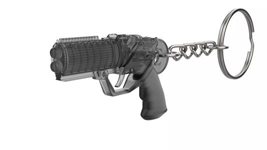 Keychain - Agent K Blaster - Blade Runner - Printable - STL