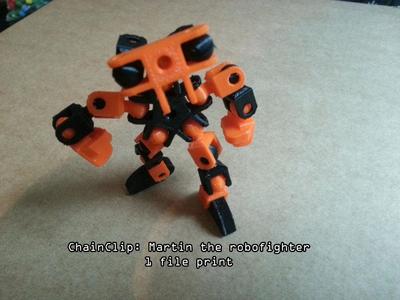 ChainClip. Martin the robofighter