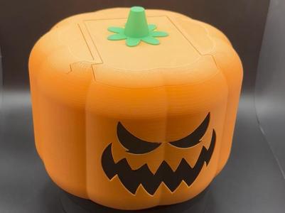 Jack-o'-lantern Pumpkin MTG Commander Deckbox