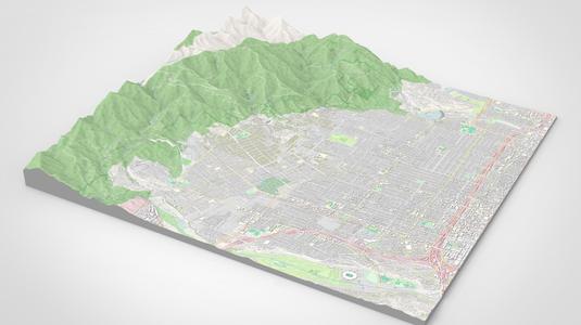 Cityscape Altadena Los Angeles County California United States
