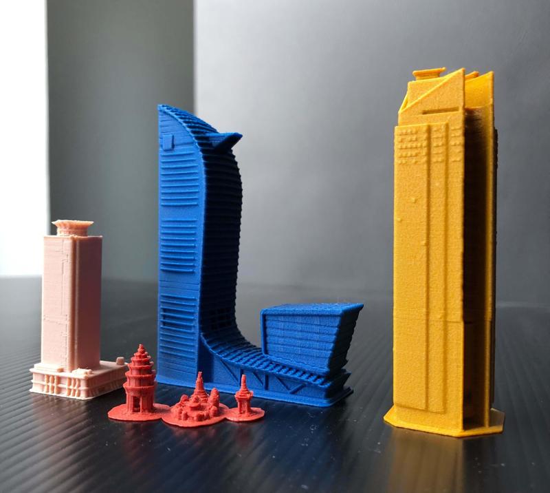 Skyscrapers of Phnom Penh, Cambodia