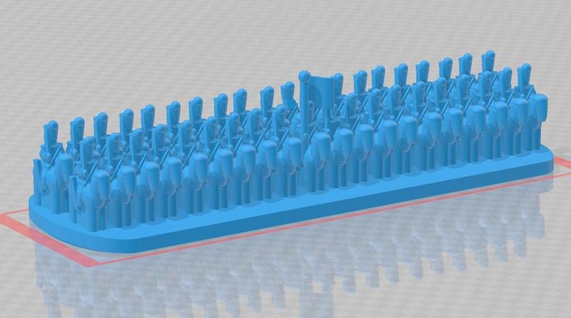 3mm French Cavalry - Chasseur squadron